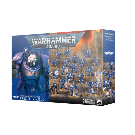 WARHAMMER 40K SPACE MARINE CRUX TERMINUS BATTLEFORCE