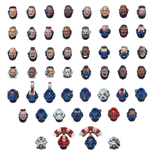 SPACE MARINE HEAD UPGRADE PACK