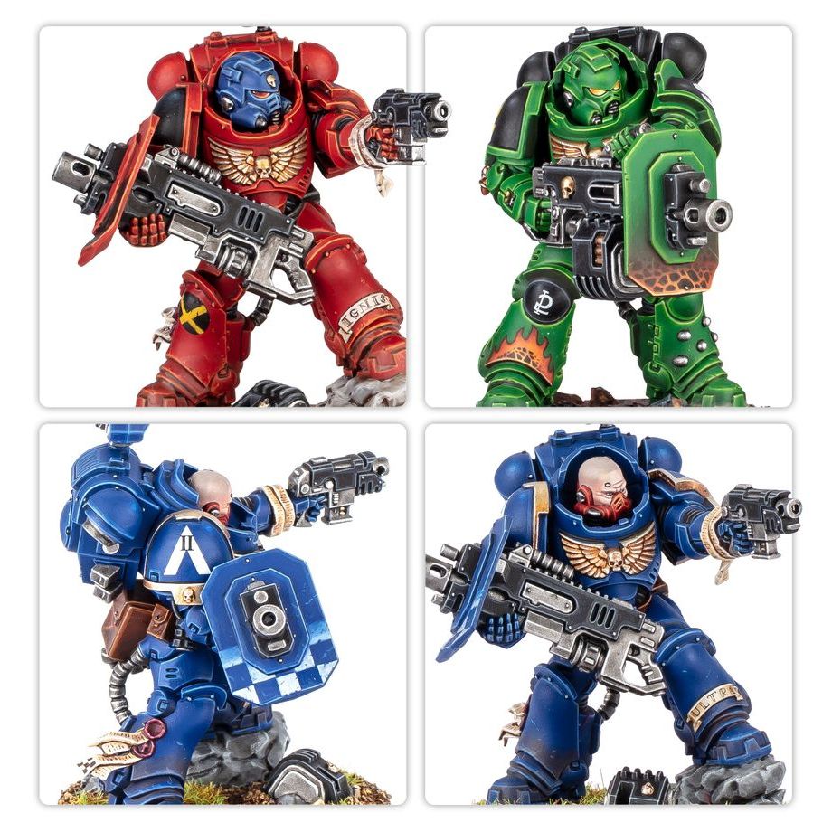 SPACE MARINES: ERADICATOR SQUAD WITH HEAVY BOLTERS