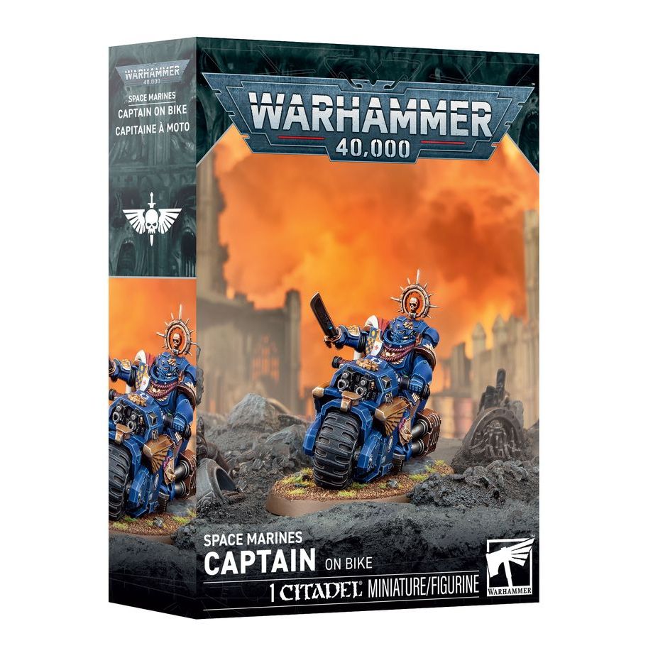 SPACE MARINES: CAPTAIN ON BIKE