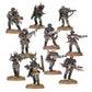 TRAITOR GUARDSMEN SQUAD CHAOS SPACE MARINES