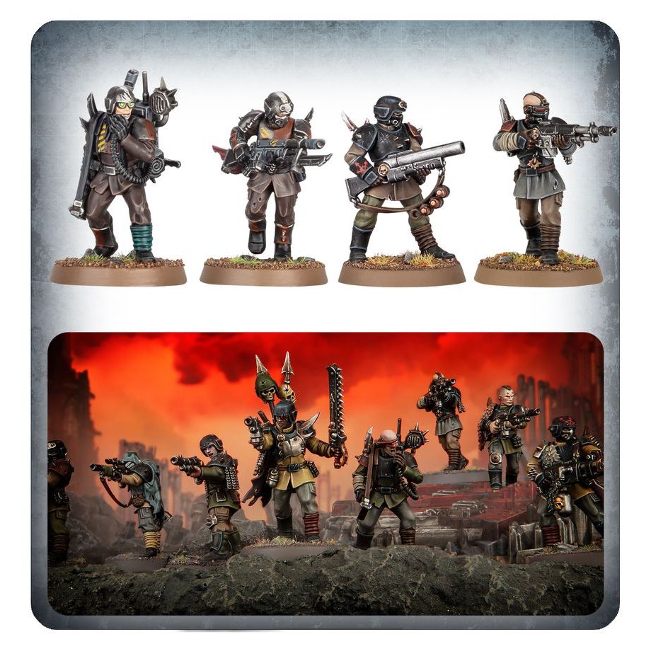 TRAITOR GUARDSMEN SQUAD CHAOS SPACE MARINES