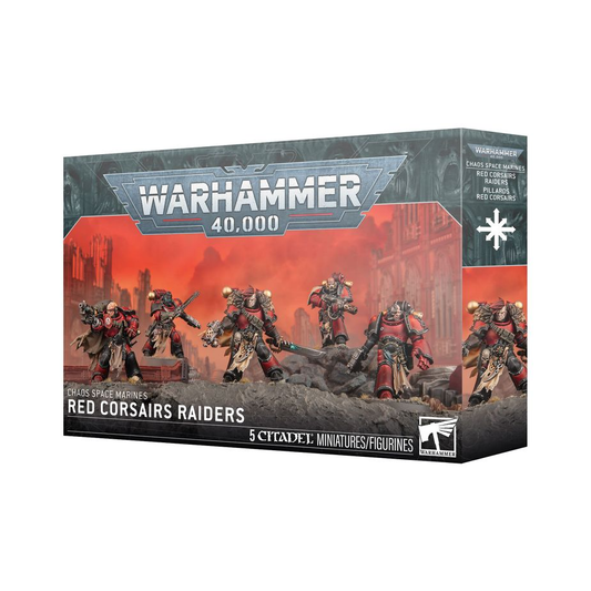 CHAOS SPACE MARINE RED CORSAIR RAIDERS