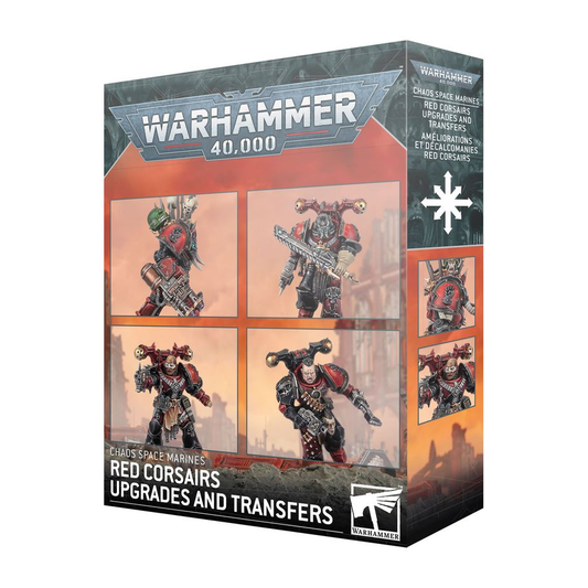 CHAOS SPACE MARINE RED CORSAIR UPGRADES AND TRANSFERS