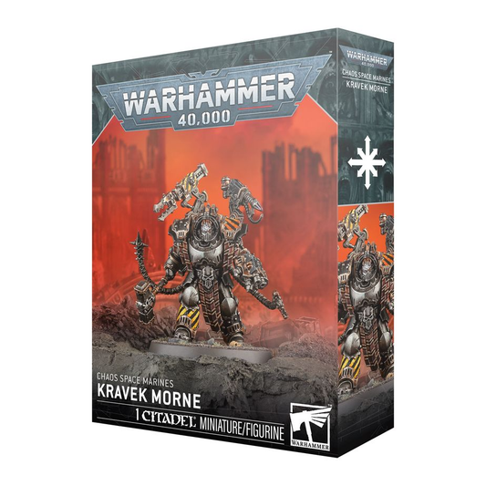 CHAOS SPACE MARINES KRAVEK MORNE