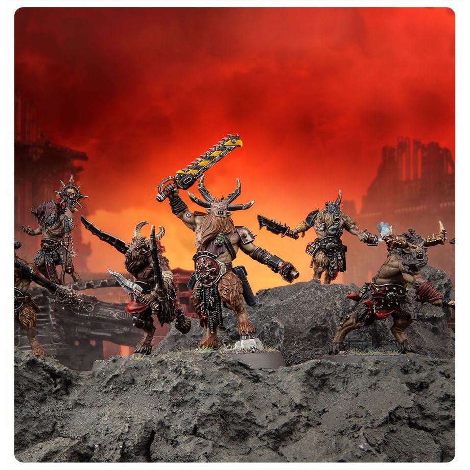 CHAOS SPACE MARINES: FELLGOR BEASTMEN