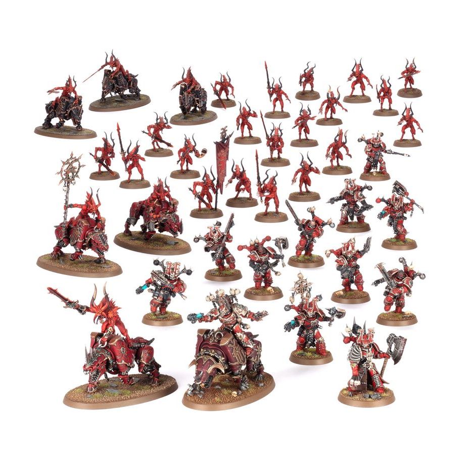 WORLD EATERS KHORNE DAEMONKIN BATTLEFORCE