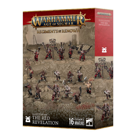 BLADES OF KHORNE THE RED REVELATION