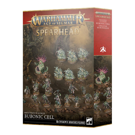 MAGGOTKIN OF NURGLE SPEARHEAD BUBONIC CELL
