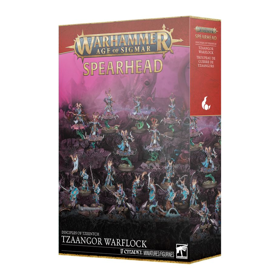 DISCIPLES OF TZEENTCH SPEARHEAD TZAANGOR WARFLOCK