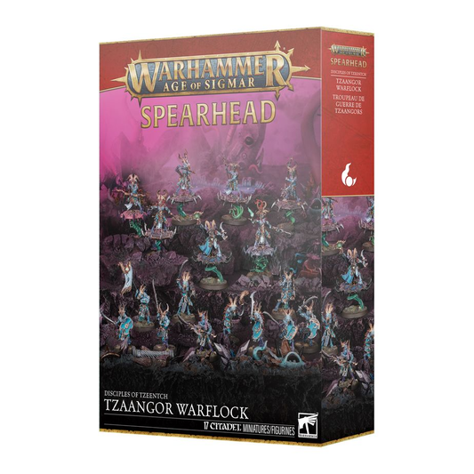 DISCIPLES OF TZEENTCH SPEARHEAD TZAANGOR WARFLOCK
