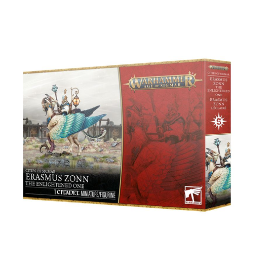 AGE OF SIGMAR CITIES OF SIGMAR ERASMUS ZONN THE ENLIGHTENED