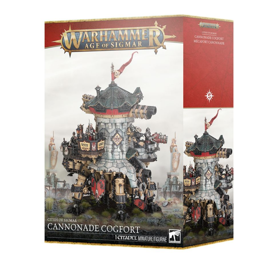 AGE OF SIGMAR CITIES OF SIGMAR CANNONADE COGFORT
