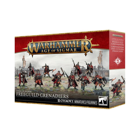 AGE OF SIGMAR CITIES OF SIGMAR FREEGUILD GRENDIERS