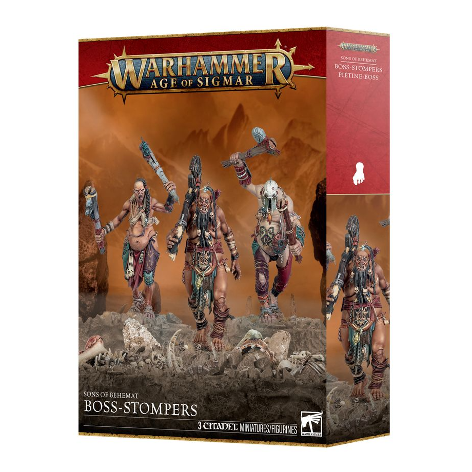 AGE OF SIGMAR SONS OF BEHEMAT BOSS-STOMPERS