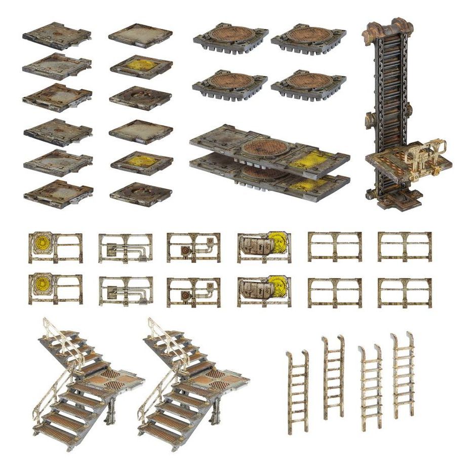 ZONE MORTALIS: PLATFORMS & STAIRS