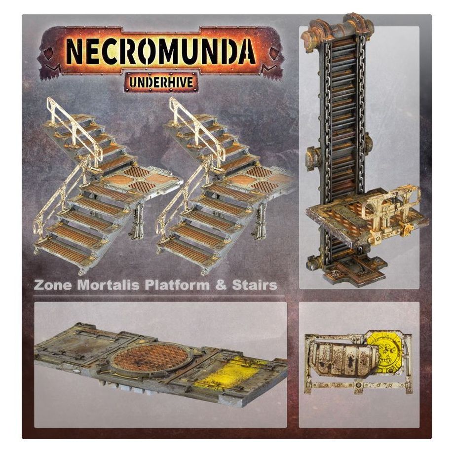 ZONE MORTALIS: PLATFORMS & STAIRS