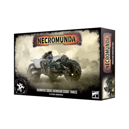 NECROMUNDA SQUAT PROSPECTOR SVENOTAR SCOUT TRIKE
