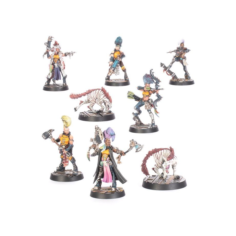 NECROMUNDA: ESCHER GANG MATRIARCHS & PHYRR CATS
