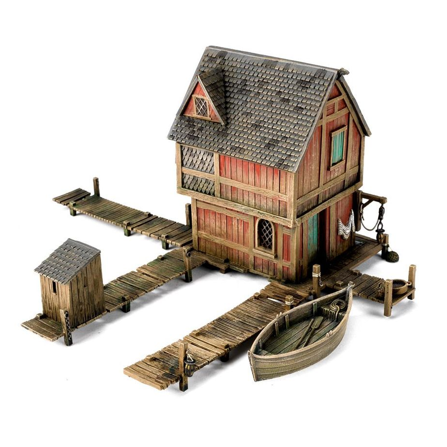 MIDDLE-EARTH STRATEGY BATTLE GAME LAKE-TOWN HOUSE