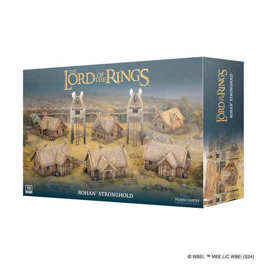 MIDDLE EARTH STRATEGY BATTLE GAME ROHAN STRONGHOLD