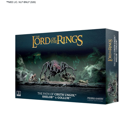 MIDDLE-EARTH STRATEGY BATTLE GAME THE PATH OF CIRITH UNGOL SHELOB & GOLLUM