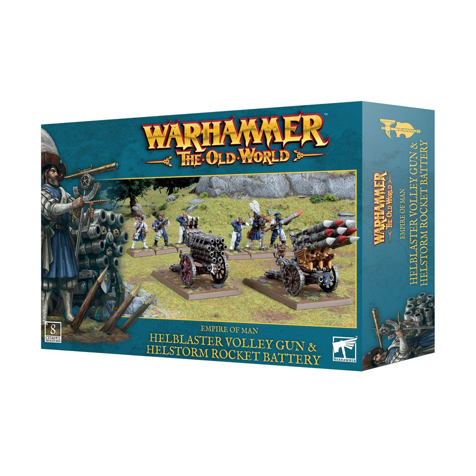 THE OLD WORLD EMPIRE OF MAN VOLLEYGUN / HELLSTORM BATTERY