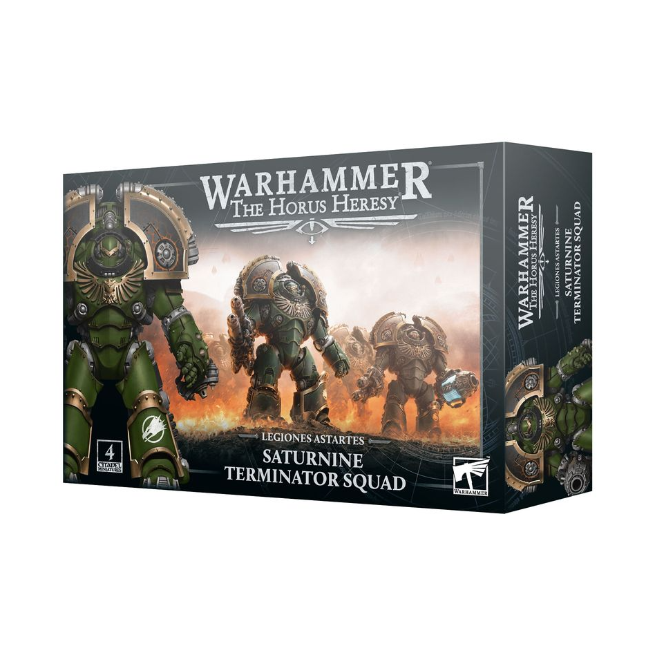 HORUS HERESY LEGIONES ASTARTES SATURNINE TERMINATORS