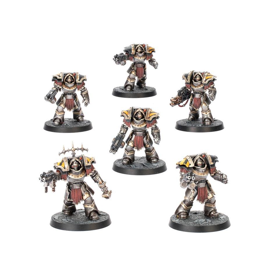 CATAPHRACTII TERMINATORS WITH COMBI-BOLTERS AND POWER FISTS