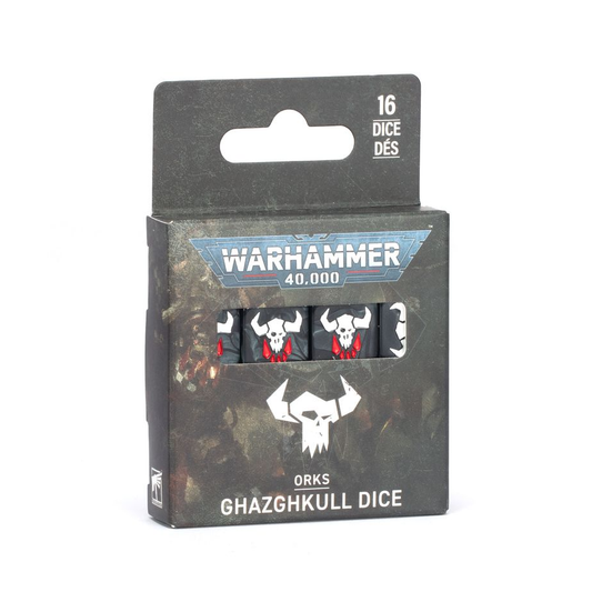 ORKS GHAZGHKULL THRAKA DICE SET