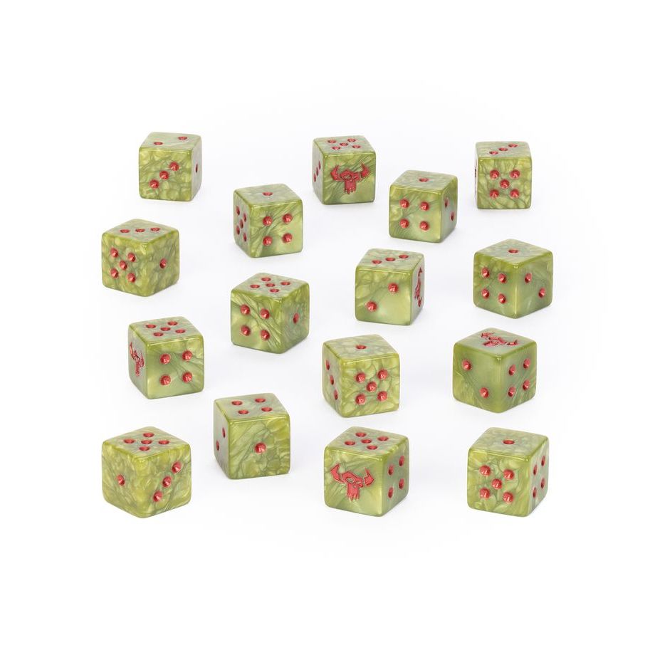 WARHAMMER 40,000 ORKS DICE