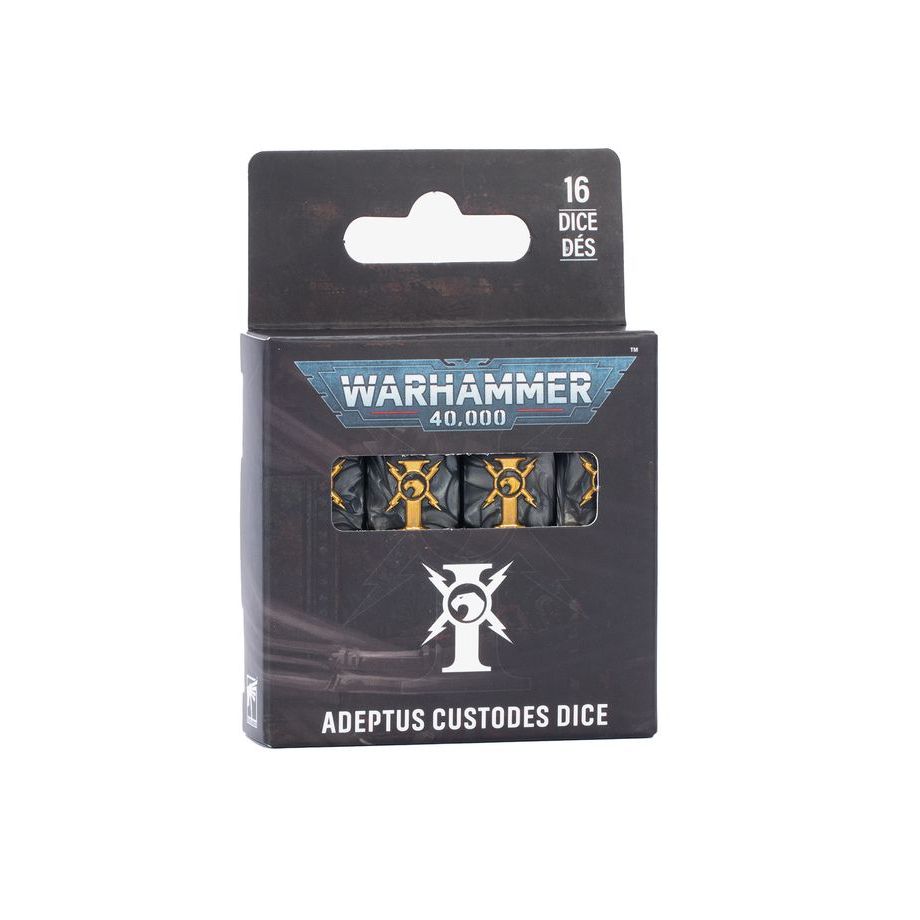 WARHAMMER 40000: ADEPTUS CUSTODES DICE