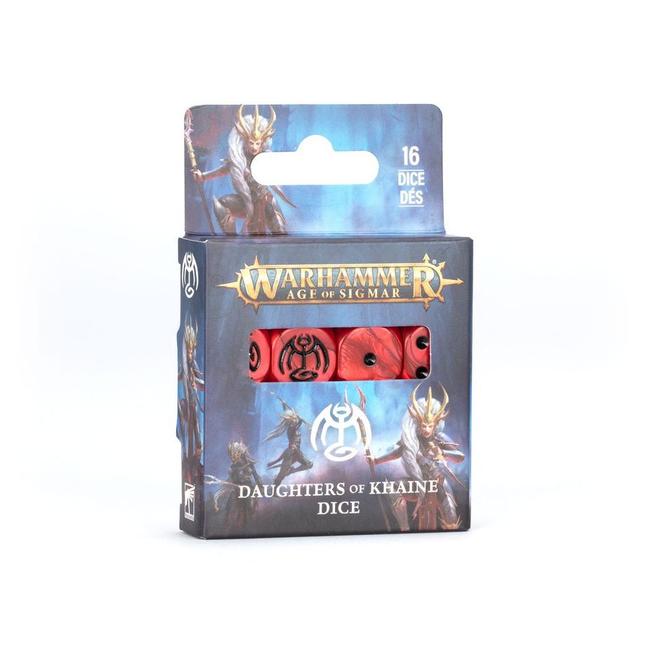 AGE OF SIGMAR DAUGHTERS OF KHAINE DICE
