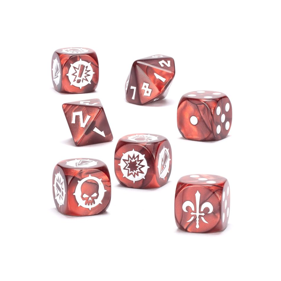 BLOOD BOWL BRETONNIAN DICE SET