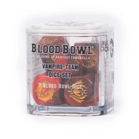 BLOOD BOWL: VAMPIRE TEAM DICE SET