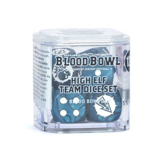 BLOOD BOWL HIGH ELF TEAM DICE SET