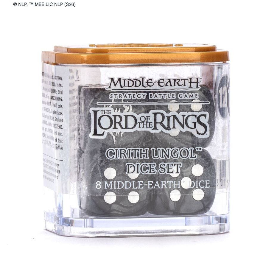 MIDDLE-EARTH STRATEGY BATTLE GAME CIRITH UNGOL DICE SET