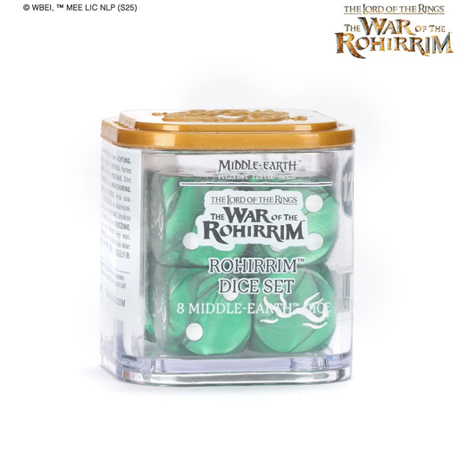 MIDDLE-EARTH STRATEGY BATTLE GAME ROHIRRIM DICE SET