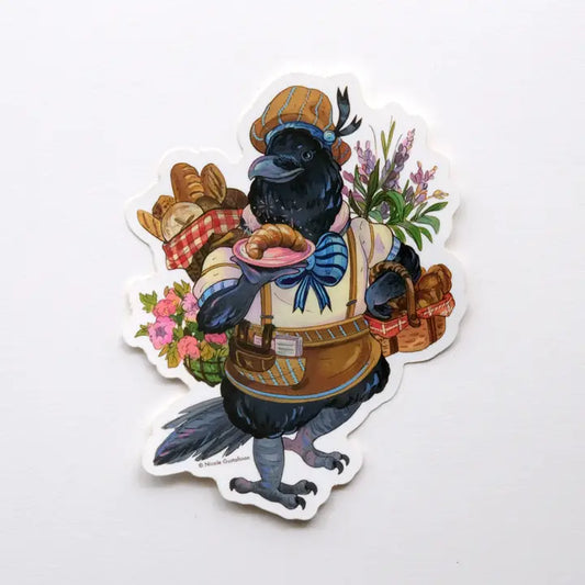 CROW BAKER STICKER