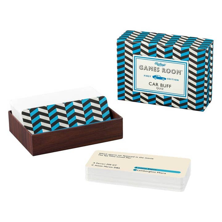 GAMES ROOM: CAR BUFF TRIVIA