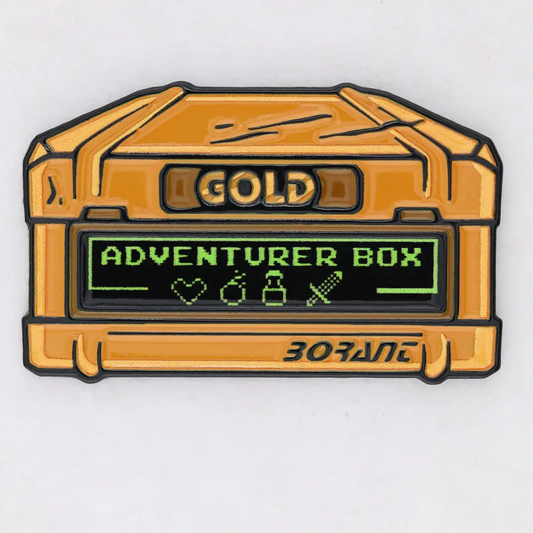 DUNGEON CRAWLER CARL ADVENTURER'S LOOT BOX ENAMEL PIN