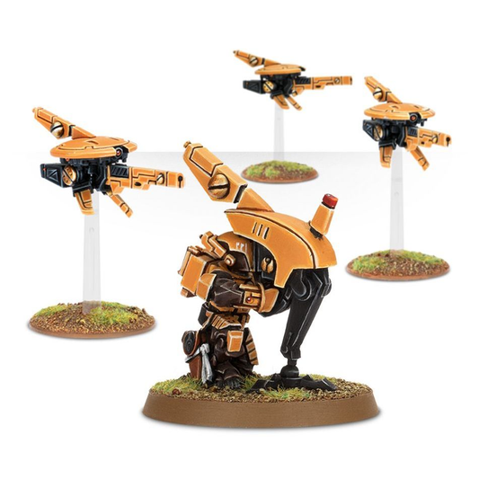 TAU EMPIRE SNIPER DRONES AND FIRESIGHT MARKSMAN