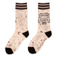 FORTUNE TELLER CREW SOCKS BY FOOTCLOTHES