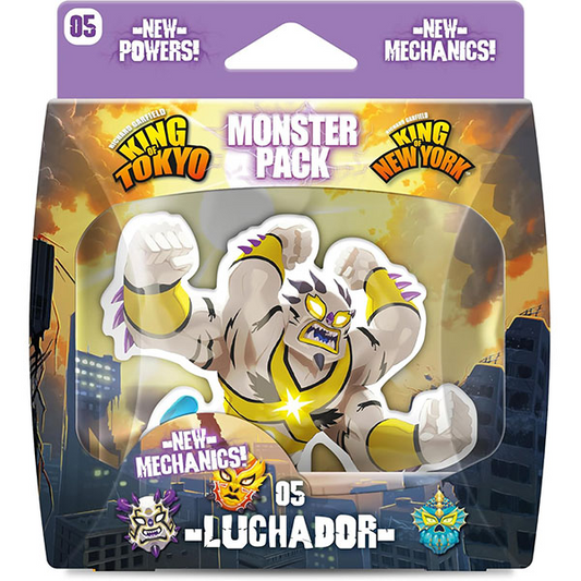 KING OF TOKYO LUCHADOR MONSTER PACK