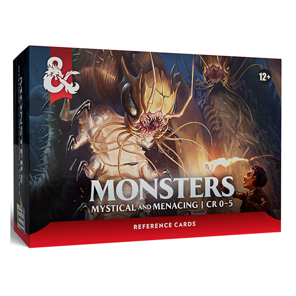 D&D REFERENCE CARDS: MONSTERS TROVE MYSTICAL & MAGICAL