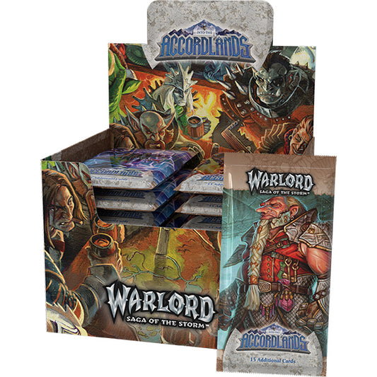 WARLORD INTO THE ACCORDLANDS BOOSTER DISPLAY