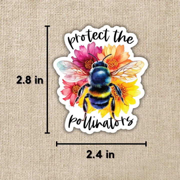 PROTECT THE POLLINATORS STICKER