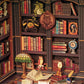 OWL BOOKSTORE 3-D WOODEN MINIATURE BOOK NOOK KIT