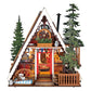 A-FRAME CABIN DIY MINIATURE HOUSE KIT (DG181)