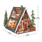 A-FRAME CABIN DIY MINIATURE HOUSE KIT (DG181)